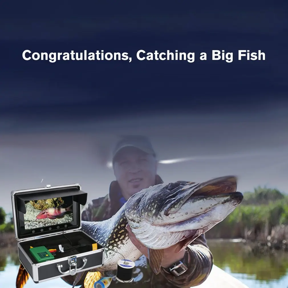 Визуальный рыболокатор подводная рыболовная камера 10 дюймов дисплей высокой
