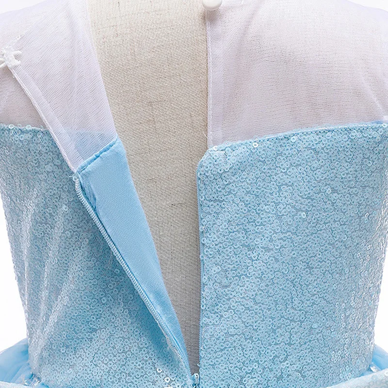 

2020 new summer girl princess Aisha dress girl princess dress holiday party dress girl formal show clothes