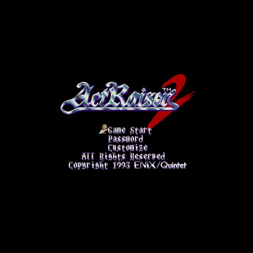 

Act Raiser 2 USA Version 16 bit English Big 46 pins Grey Game Card For NTSC Game Player