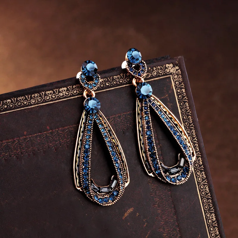 Супер блестящие хрустальные серьги для женщин европейский стиль Преувеличенные