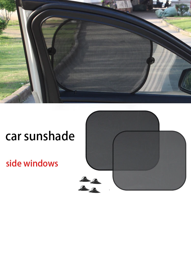 

Car Sun Shade Side Window Sunshades Shading Sun Visor Window Tinting 44 36cm For Car For Skoda Superb 2 3 1 MK1 Mk2 Accessories