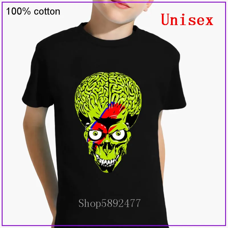 Лидер продаж модная детская футболка с изображением бунтарей инопланетянина