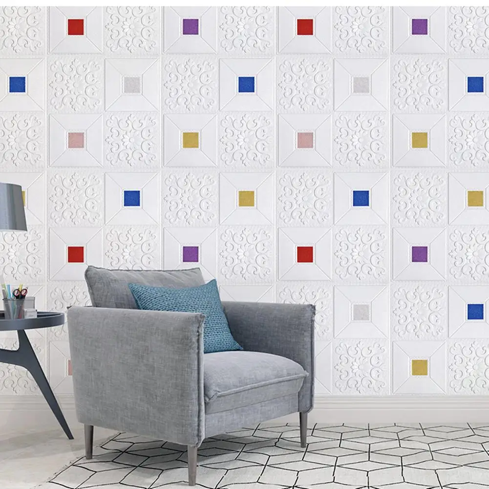 

Водонепроницаемая 3d стерео настенная наклейка, потолок, спальня, крыша, настенные бумаги, самоклеящиеся декоративные обои для крыши