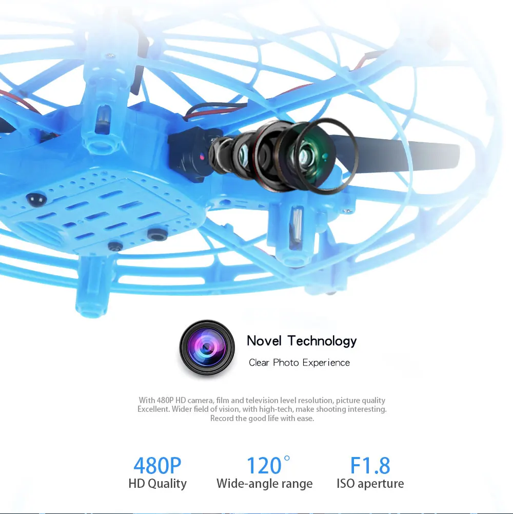 Gesture Quadcopter с дистанционным управлением часы RC интеллектуальная индукция