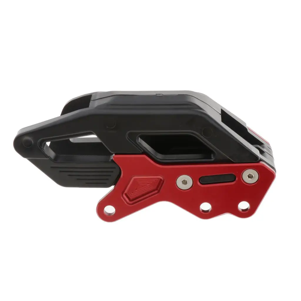 

CNC Racing Rear Chain Guide Cover Protector Replacement for Honda CR125R CR250R CRF250R CRF450R CRF250X CRF450X - Black Red