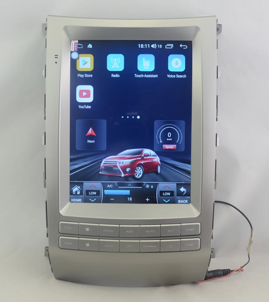 10 4 &quottesla стиль вертикальный экран четырехъядерный Android 6 0 Стерео gps навигация для