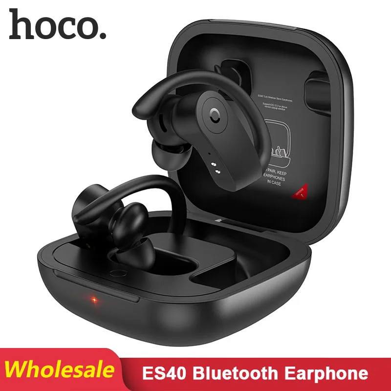 HOCO ES40 5 шт./лот оптовая продажа наушники с крючком для ушей бега бас Спортивная