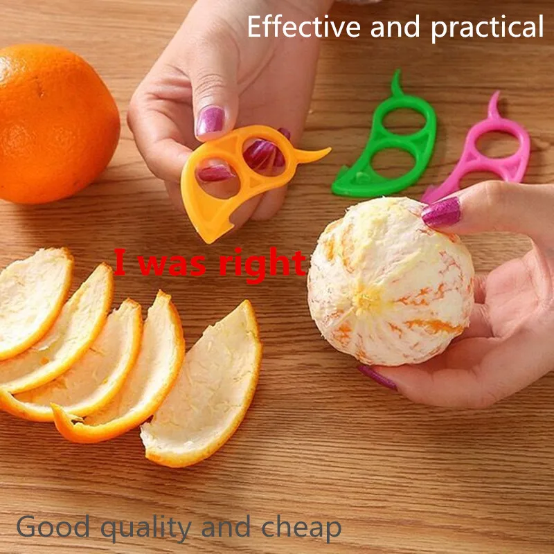 

Creative Orange Peelers Zesters Lemon Slicer Fruit Stripper Easy Opener Citrus Knife Kitchen Tools Gadgets Lemon Zest Peeler