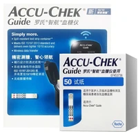 accu chek guide blood glucose test strips 100pcs 2pack of 50 german roche medical blood glucose home measuring instrument