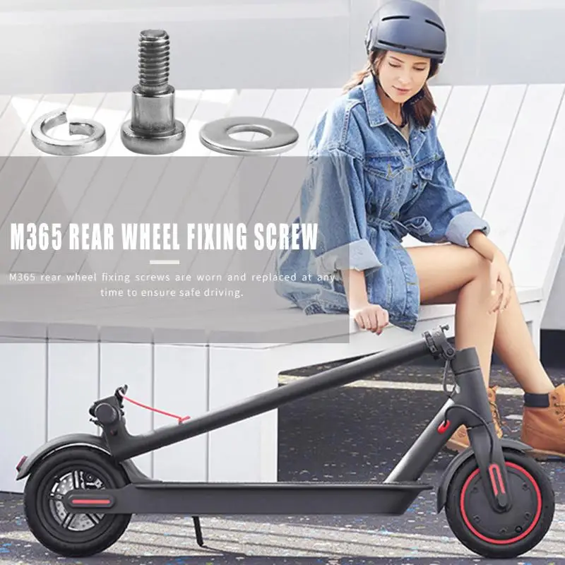 1 комплект самокатов заднего колеса фиксированный Болт Винты наборы для Xiaomi M365