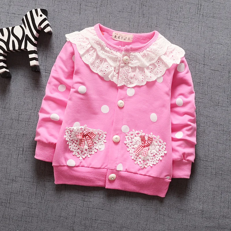 Детская одежда Детский свитер кардиган с мультяшным рисунком для отдыха вязаные