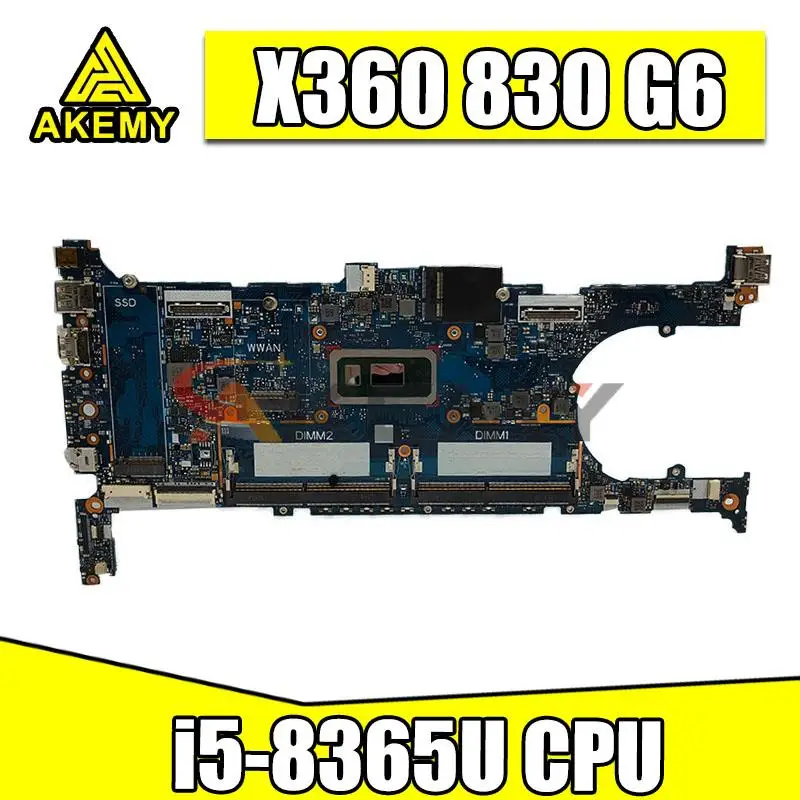 

L70899-001 L70899-601 6050A3059101-MB-A01(A1) UMA w i5-8365U CPU for HP x360 830 G6 Laptop NoteBook PC Motherboard Tested