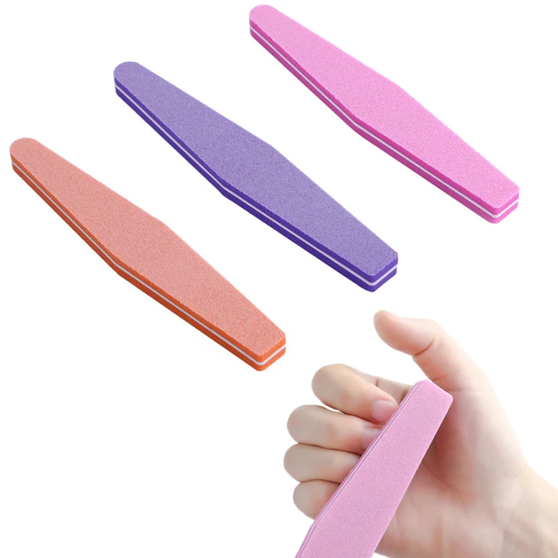 _ Полировальная губка для ногтей пилка инструмент маникюра полировка шлифовка