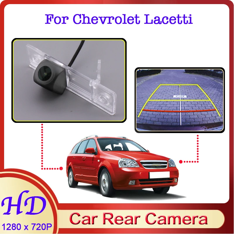 

Автомобильная камера заднего вида «рыбий глаз» для Chevrolet Lacetti Optra Nubira 2004 ~ 2015 ночное видение HD Водонепроницаемая камера заднего вида 720P
