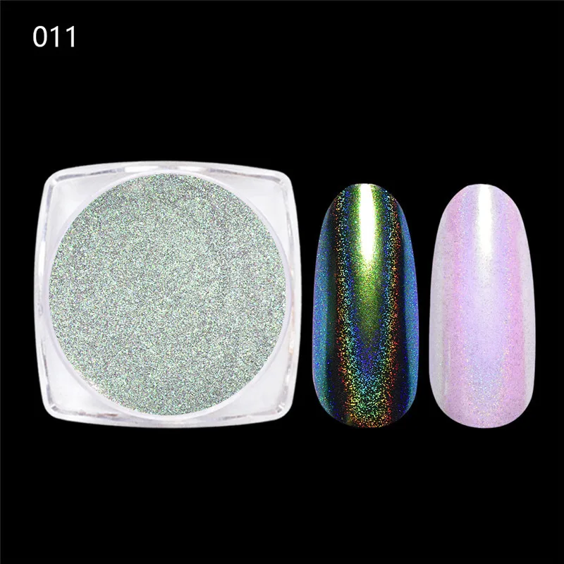 BeautyBigBang лак для ногтей Блестящий Порошок 0,2 г Хамелеон для ногтей мерцающий Русалка жемчуг пигмент Сияющий лазер в виде ракушки окунутый порошок