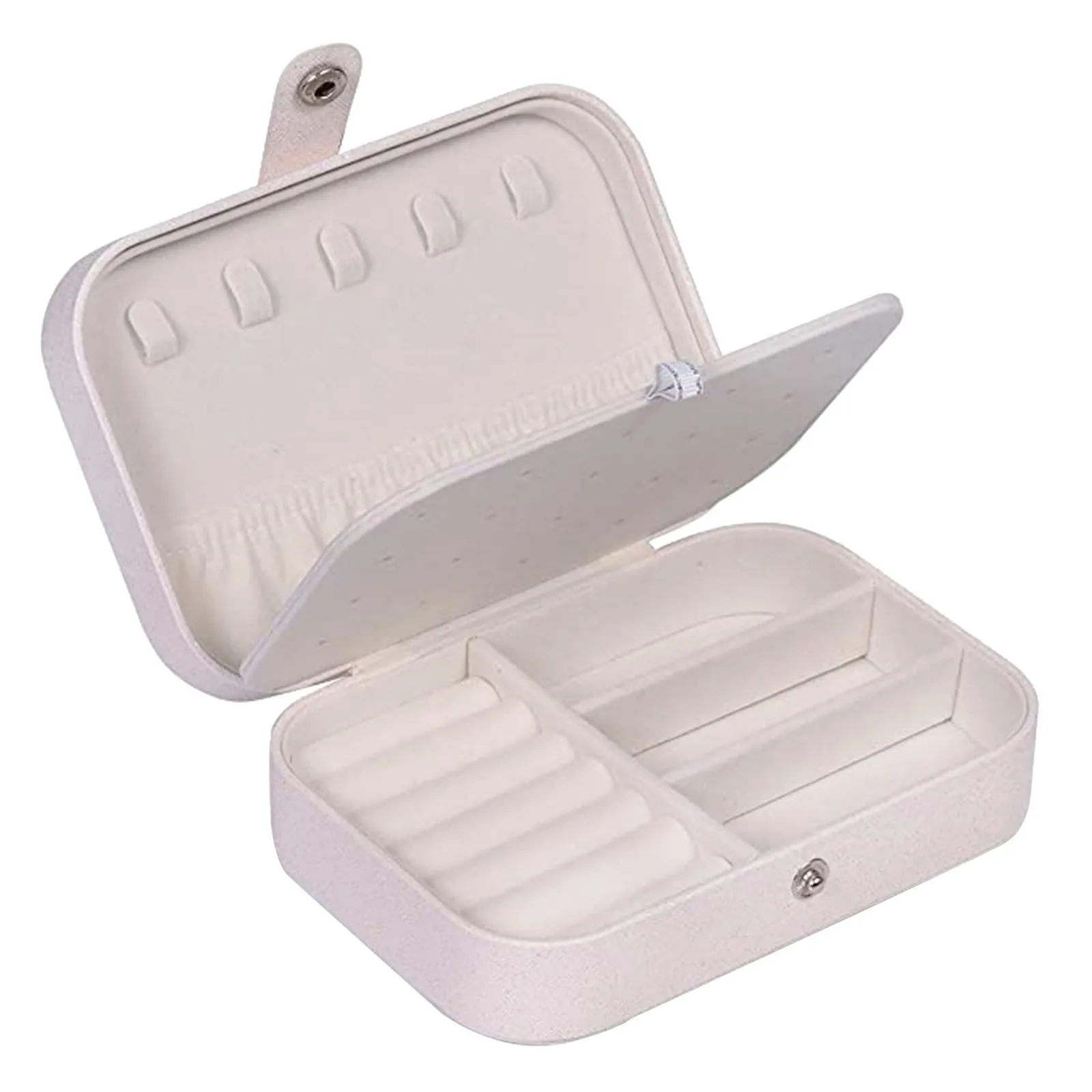 

Jewelry Box Travel Comestic Jewelry Casket Organizer Makeup Lipstick Storage Box Beauty Container Necklace Birthday Gift d7