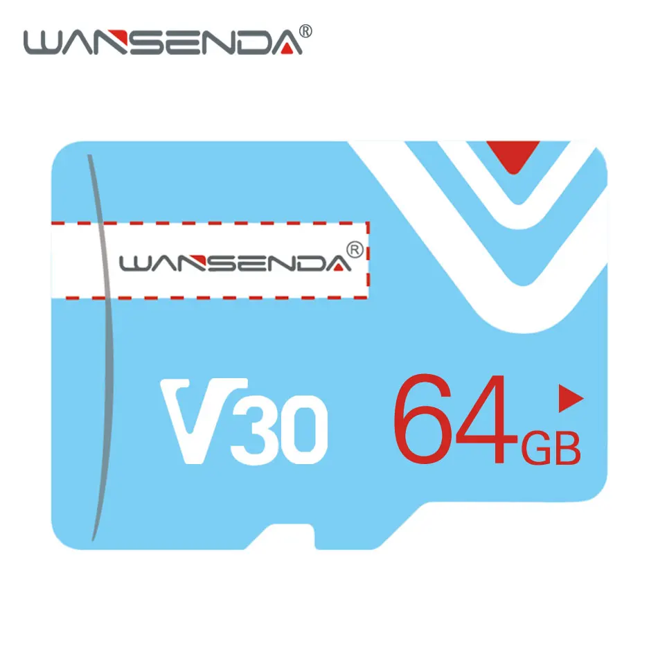 WANSENDA карта памяти 64 ГБ 128 Microsd 32 16 8 класс 10 флеш Micro SD TF для смартфонов/планшетных