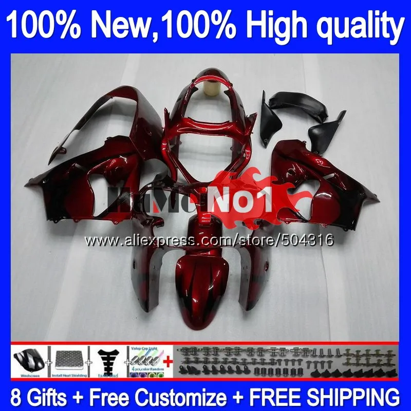 

ZX900 Kit For KAWASAKI ZX 9R 9 R 900 900CC ZX9R 00 01 02 03 Red&flames 84MC.42 ZX900CC ZX9 R ZX-9R 2000 2001 2002 2003 Fairing