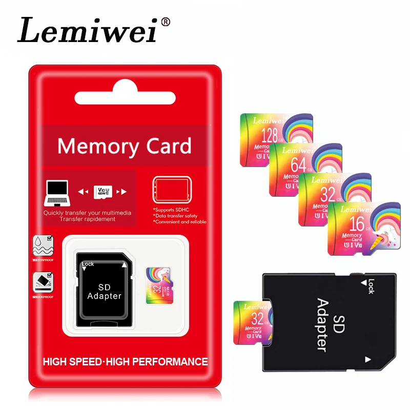 Карта Micro SD высшего качества 32 ГБ 64 16 карта SD/TF флеш памяти 128 microSD для