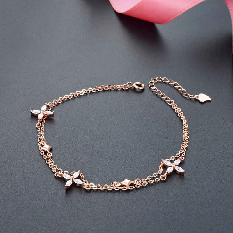 

Fashion Bracelet For Women Genuine 925 Sterling Silver Bracelet Jewelry Accessories Anniversary Gift For Lady Party Decoration