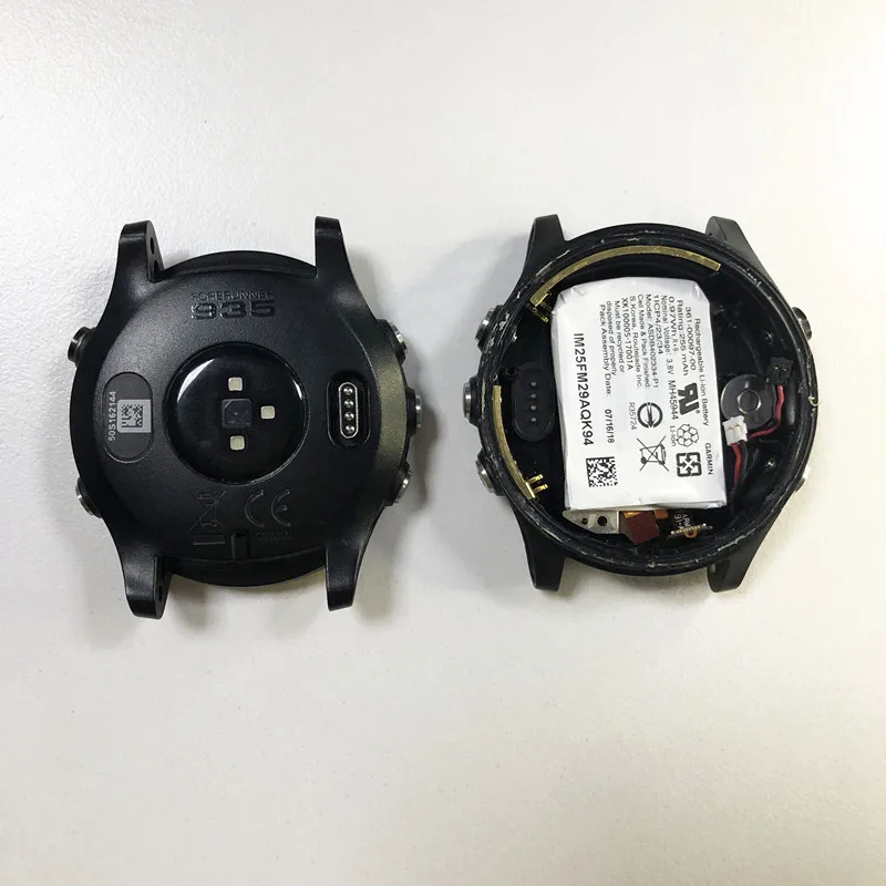 Оригинальный черный чехол на заднюю панель с кнопкой и батареей 361 00097 00 для Garmin