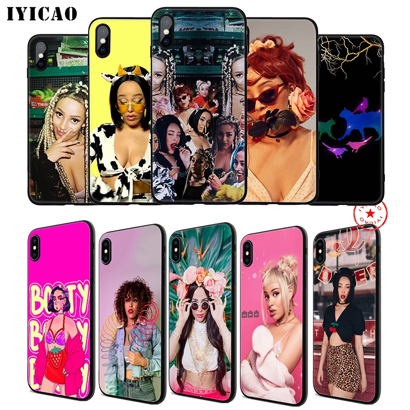 IYICAO Doja Cat Rapper мягкий чехол для телефона iPhone 11 Pro XR X XS Max 6 6S 7 8 Plus 5 5S SE силиконовый TPU |