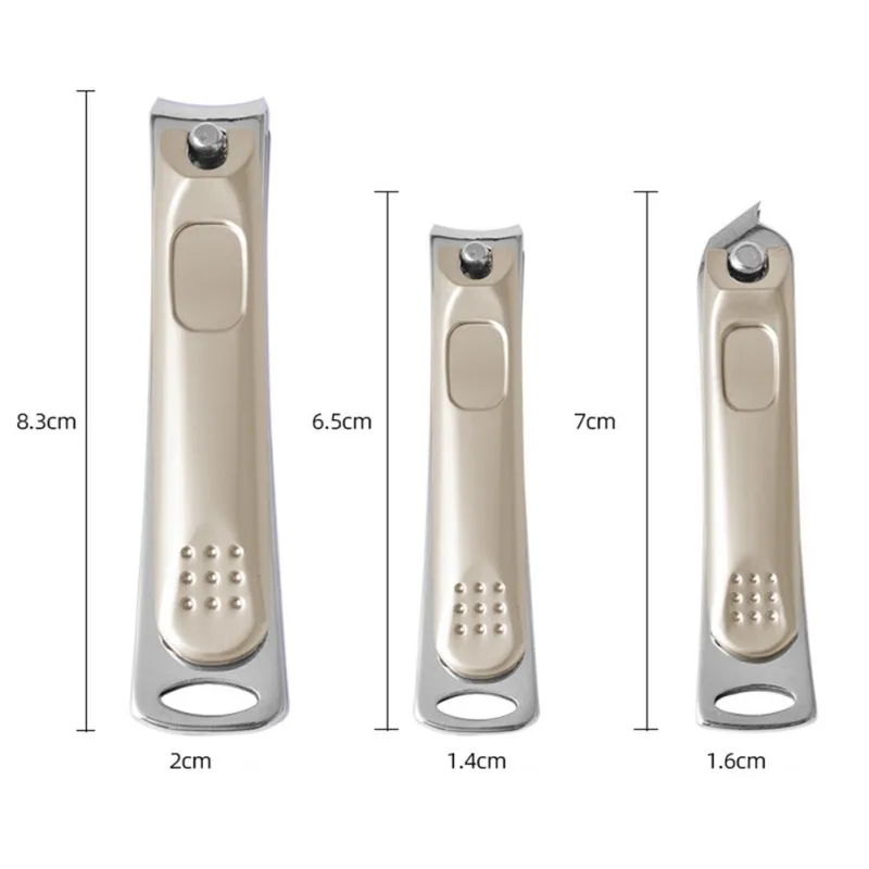 

3 Styles Nail Clipper Nail Cutting Machine Professional Nail Trimmer High Quality Toe Nail Clipper Nail Tool Sale Wholesale