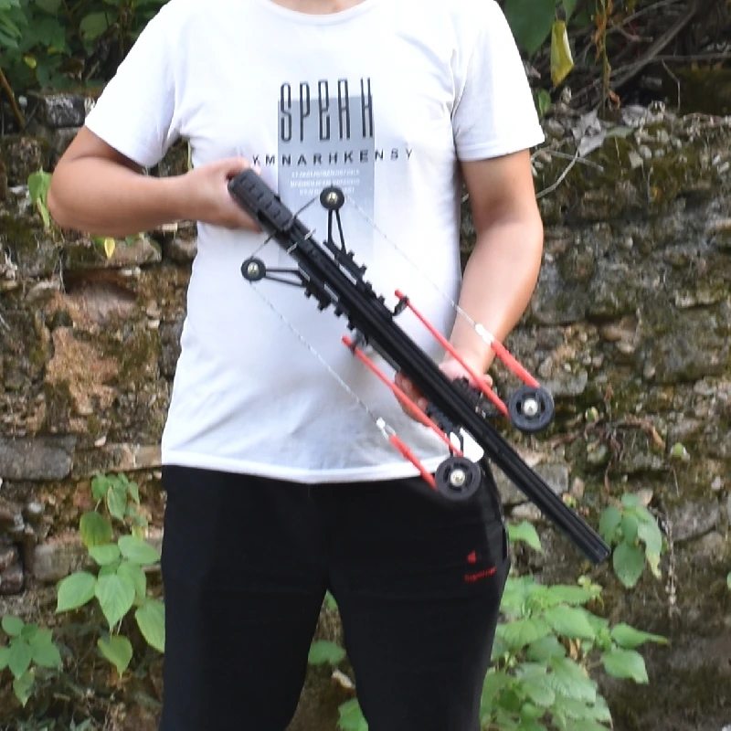 Мощная Рогатка Wolf King портативная полуавтоматическая 40 шарикоподшипников