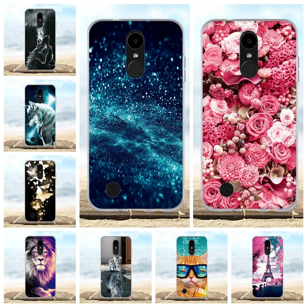 Для LG K4 2017 / M160 чехол из мягкого силикона ТПУ 3D узор милый для Phoenix 3 Fortune телефона s |