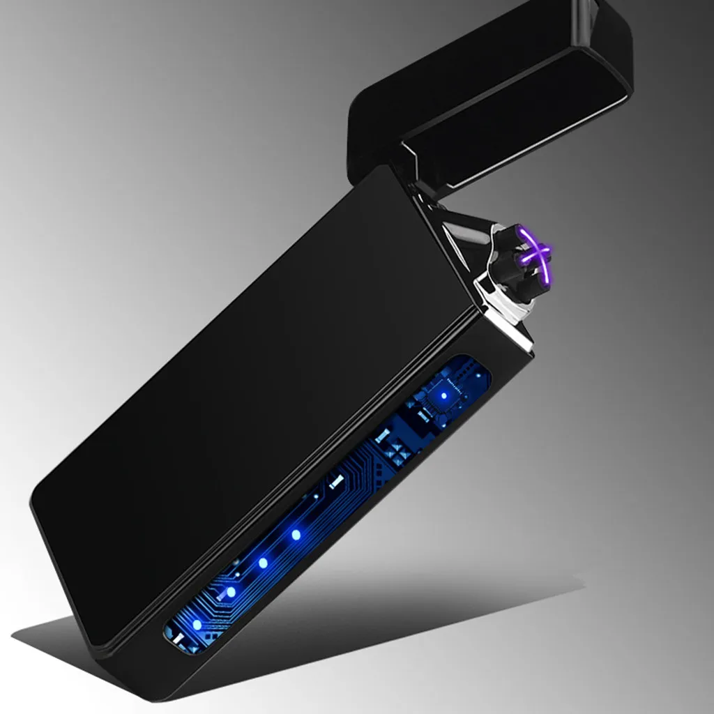 Сигарета электрическая зарядка USB перезаряжаемая беспламенная Зажигалка экран