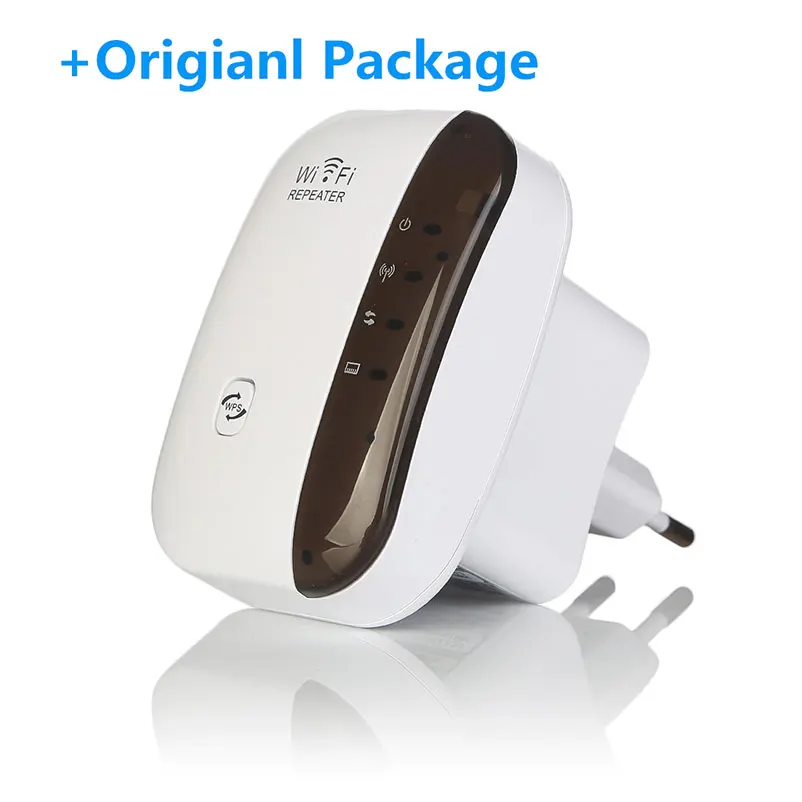 Wifi ретранслятор Wifi усилитель сигнала 300 Мбит/с Wifi расширитель диапазона Wi fi усилитель беспроводной Wi-fi ретранслятор 802.11n WPS точка доступа - Цвет: White Original Box