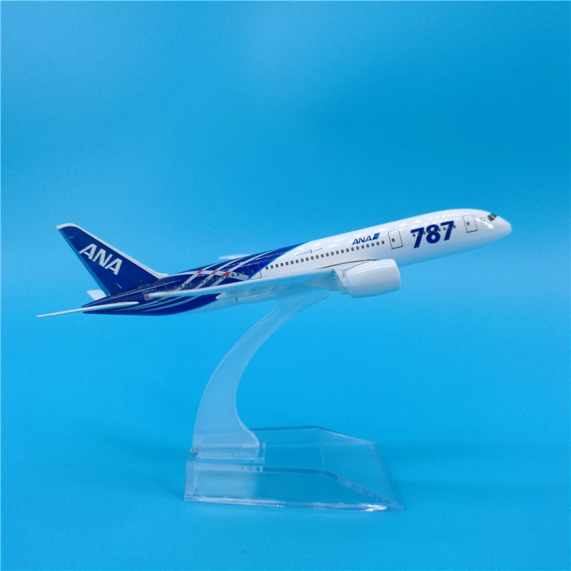 16 см Япония Nippon дыхательные пути B787 модель самолета из сплава украшения подарок