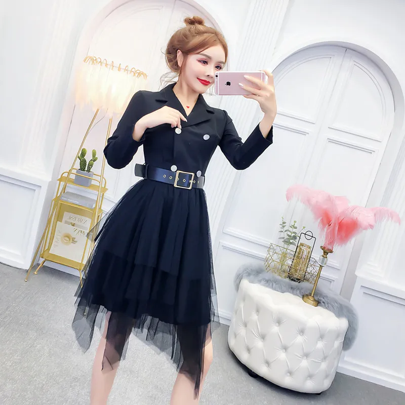 Женское вечернее платье с длинным рукавом облегающее Сетчатое