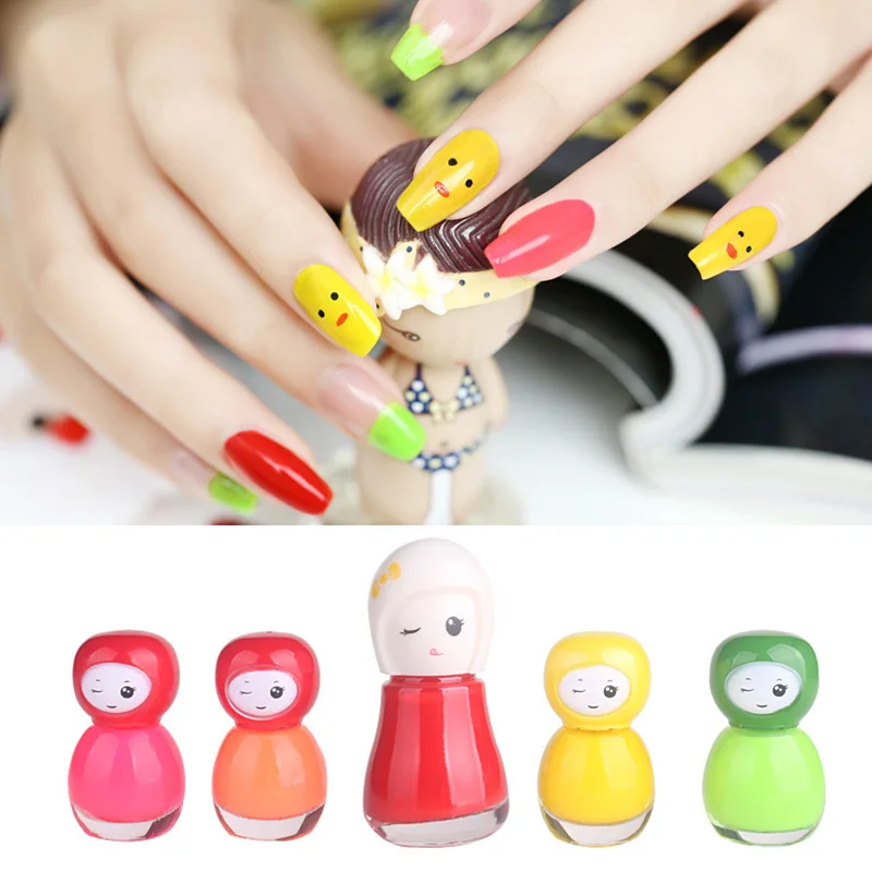 BK набор нетоксичных лаков для ногтей детей 6 мл|Лак ногтей| |