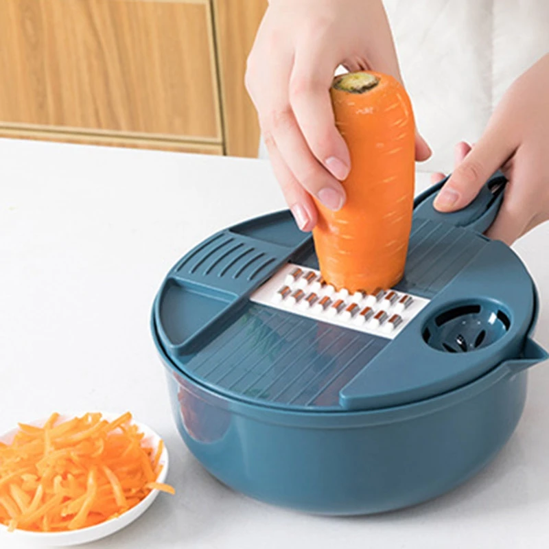10 в 1 пищевая овощерезка для фруктов резак слайсер Dicer Choppers Mandoline Slicer фруктовый