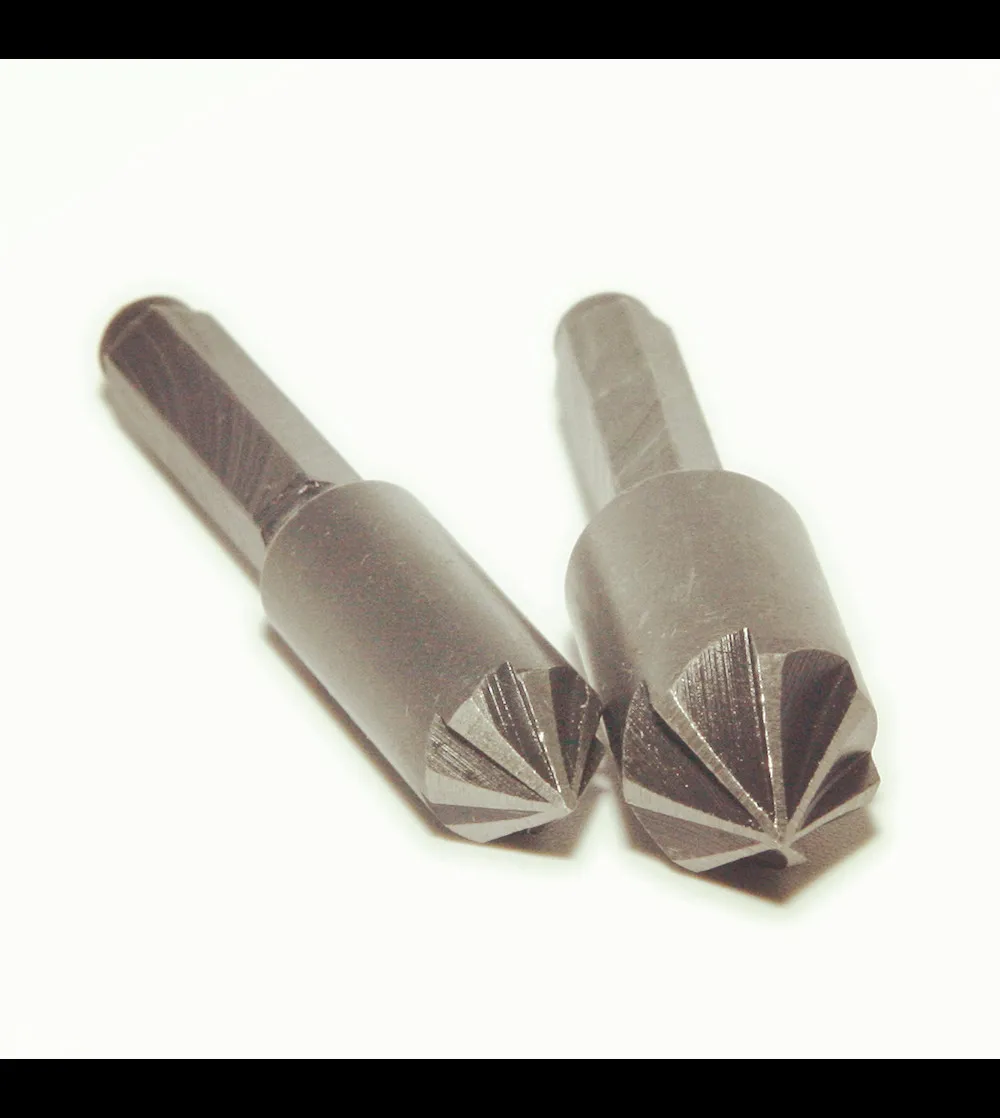 Набор сверл с шестигранным хвостовиком 2 шт. 7 зенкеров Концевая раковина Hcs фаска