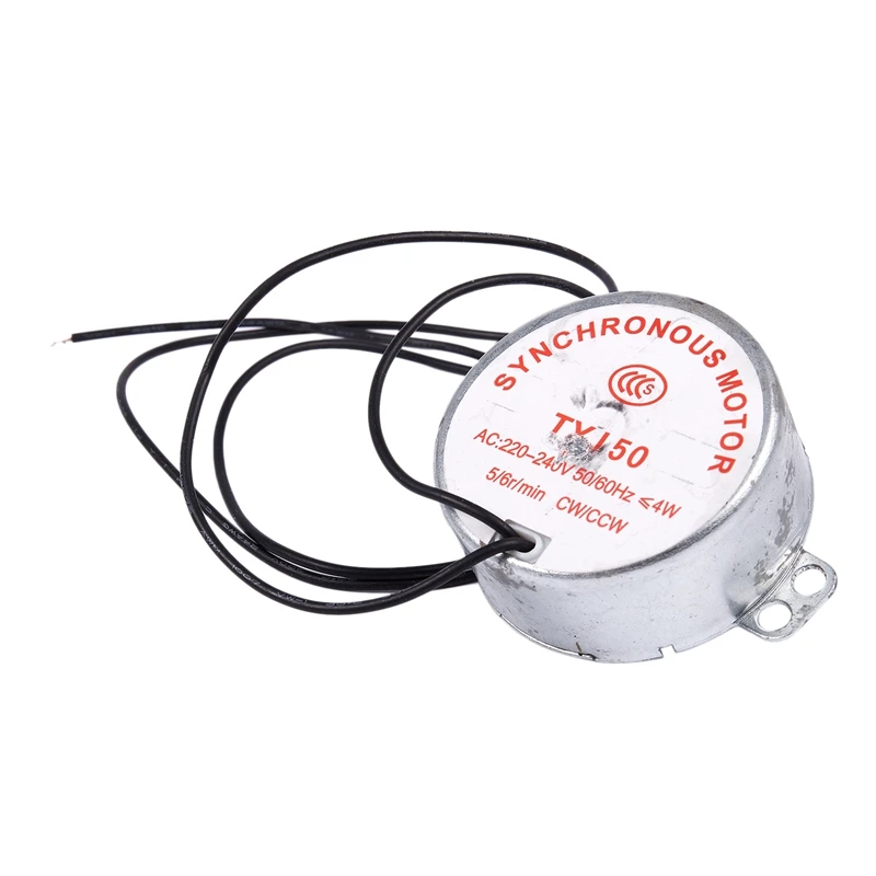 Фото AC 220V-240V 5/6RPM 4W 50/CCW 7mm Shaft Dia Fan Synchronous Motor Обустройство дома AC 220V-240V 5/6RPM 4W 50/CCW 7mm Shaft Dia Fan Synchronous Motor Обустройство дома