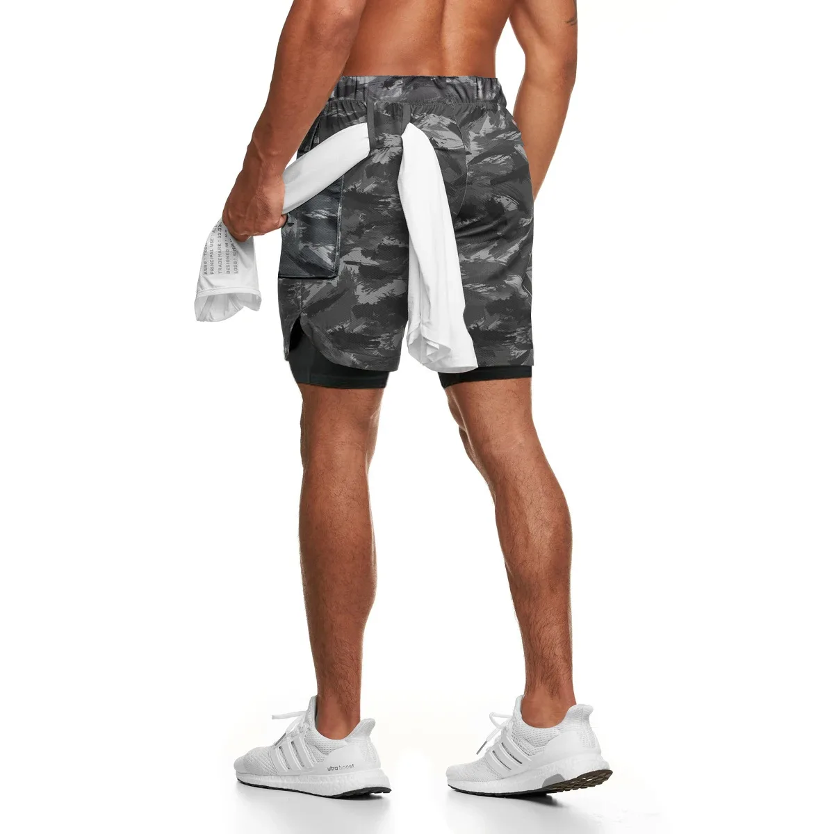 

2021 Summer High Quality New Breathable Basketball Training Pants Outdoor Sports Running Fitness Double Shorts