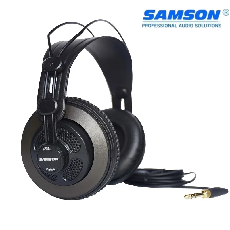 Оригинальные профессиональные наушники Samson SR850 с монитором 100% динамические