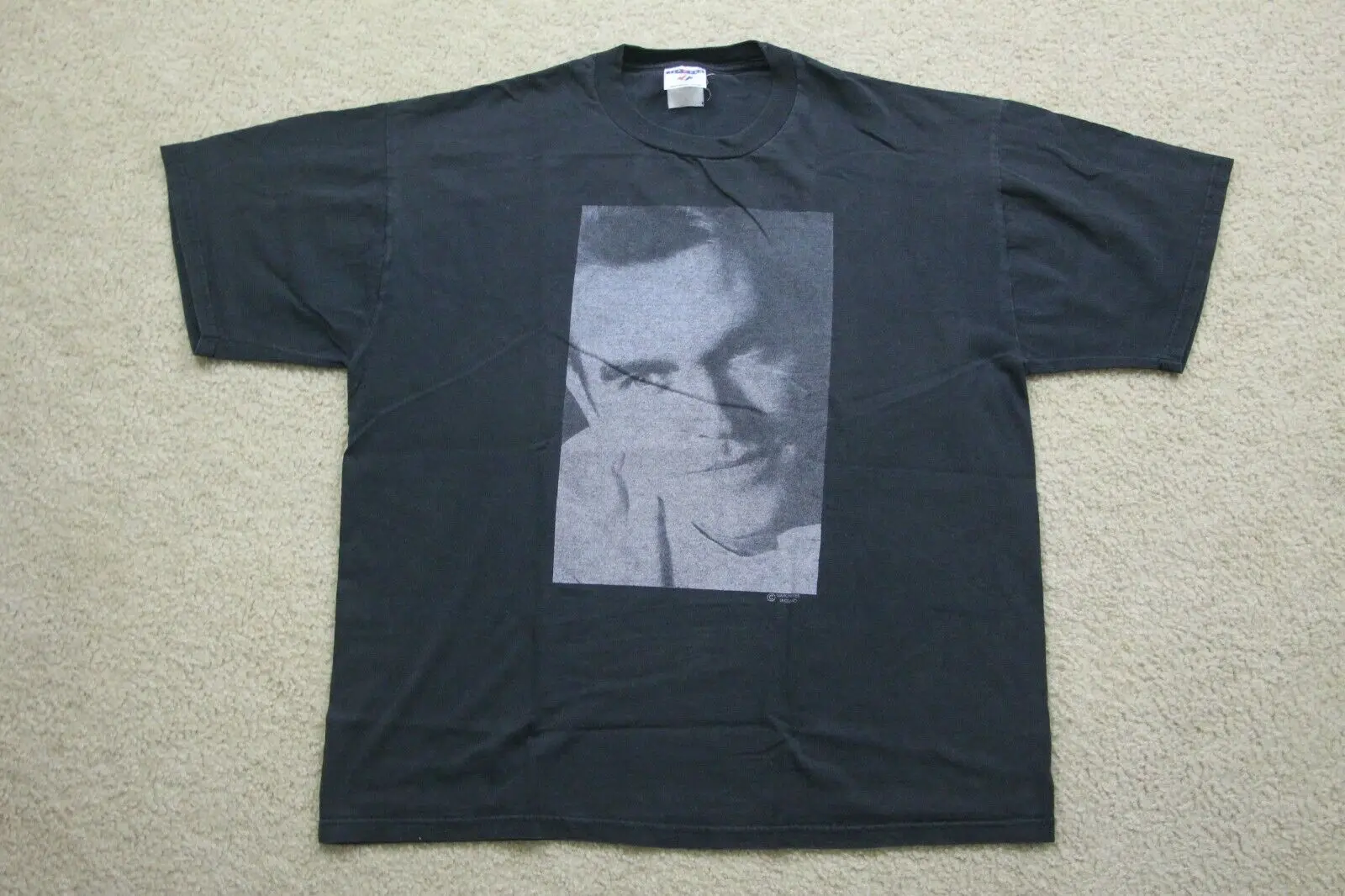 

Vintage 90's Morrissey Portrait and Signature Shirt T-Shirt Fashion