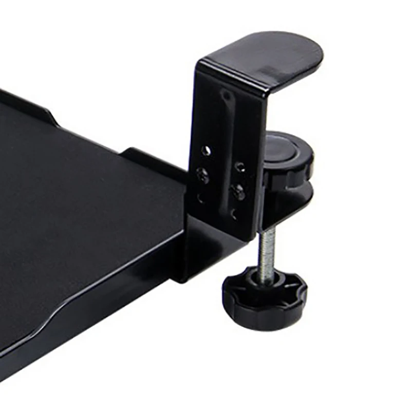 Keyboard Mouse Tray Rotating and Pad Can Be Used for Storage Box Hiding Under the Desktop | Компьютеры и офис