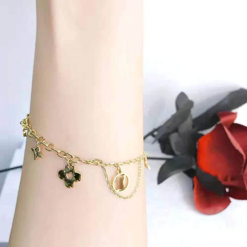 

925 sterling silver ladies bracelet, lightweight luxury bracelet, fashion fastness, birthday gift for lovers, decoration