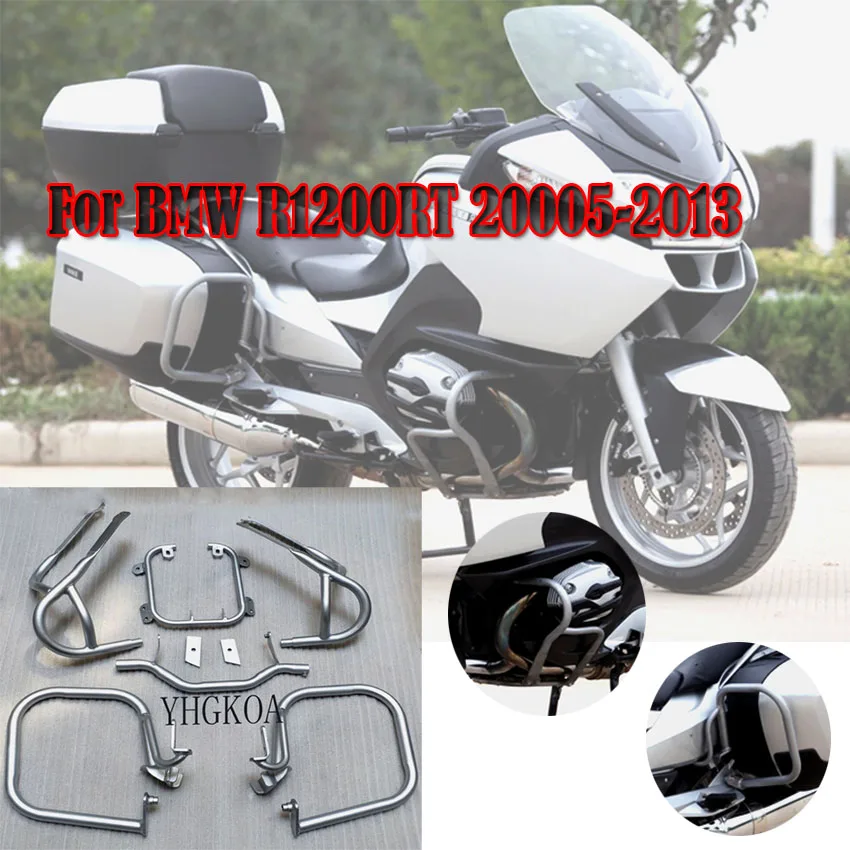 

Для BMW R1200RT 2009 2010 2011 2012 2013 2005 2006 2007 2008 передние и задние двигателя скоростное шоссе ограждения аварии бар бампер Защита
