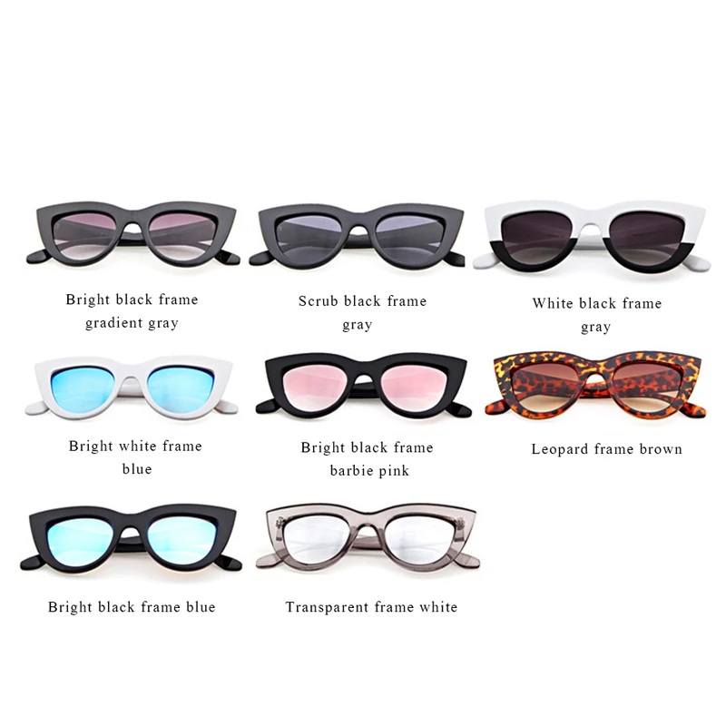 Солнцезащитные очки кошачий глаз женские модные брендовые дизайнерские