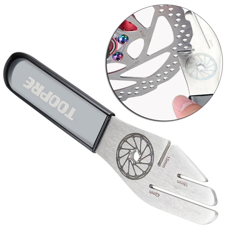 

Disc Brake Rotor Adjustment Wrench Stainless Steel Correction Spanner Alignment