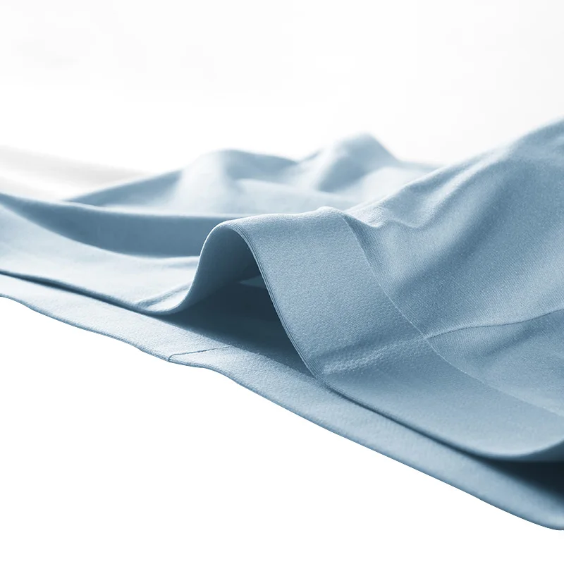 Трусы-боксеры IYUNYI мужские Бесшовные шелковые антибактериальные шорты спандекс 3D