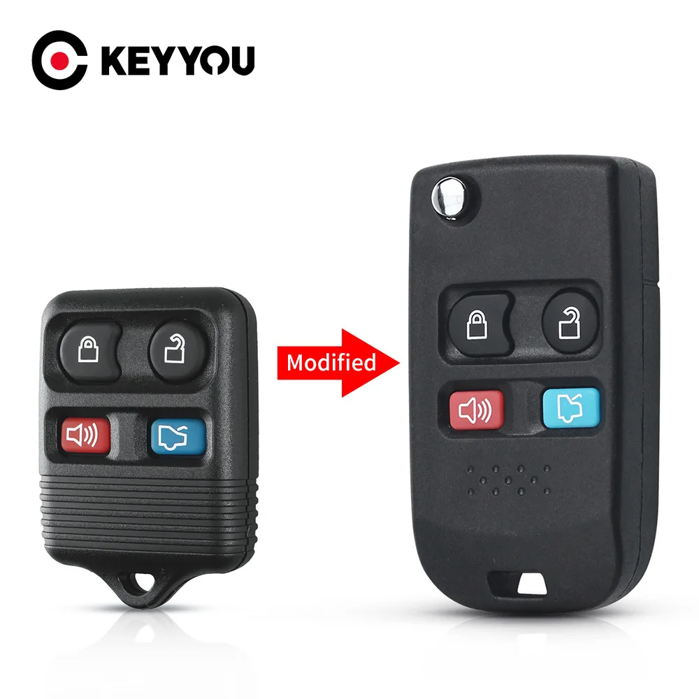 Корпус для ключа автомобиля KEYYOU модифицированный Ford Mercury Edge гибкий экспедиции