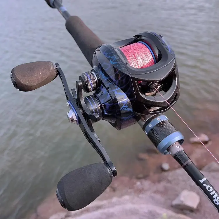 

Новинка 2021, катушка для заброса приманки 7,2: 1, высокоскоростная, максимальная нагрузка 8 кг, рыболовная катушка для окуня в океане, 48 часов, ка...