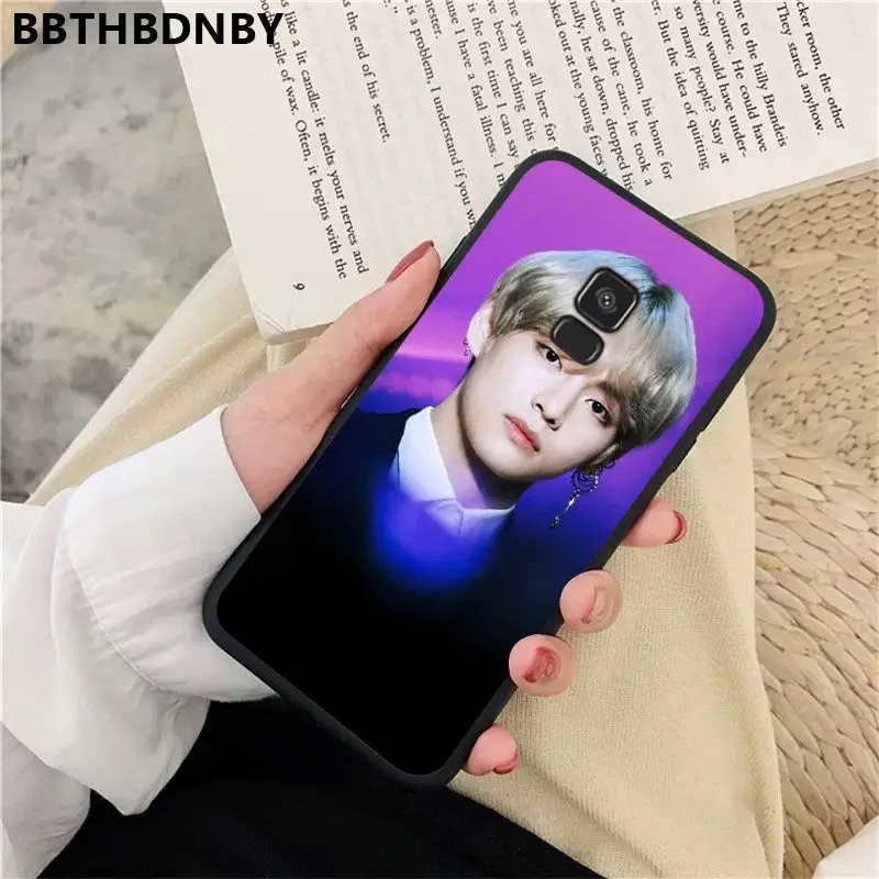 Чехол для телефона Jin kpop Bailey корейский узор мягкий чехол из ТПУ samsung S9 plus S6 edge S7 S8 S10