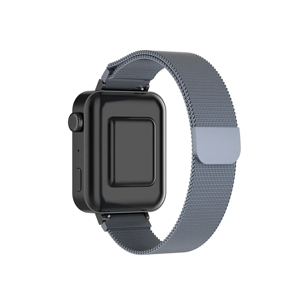 18 мм нержавеющая сталь сетчатый ремешок для часов Ремешок Для Xiaomi Smartwatch Универсальный сменный Ремешок Браслет